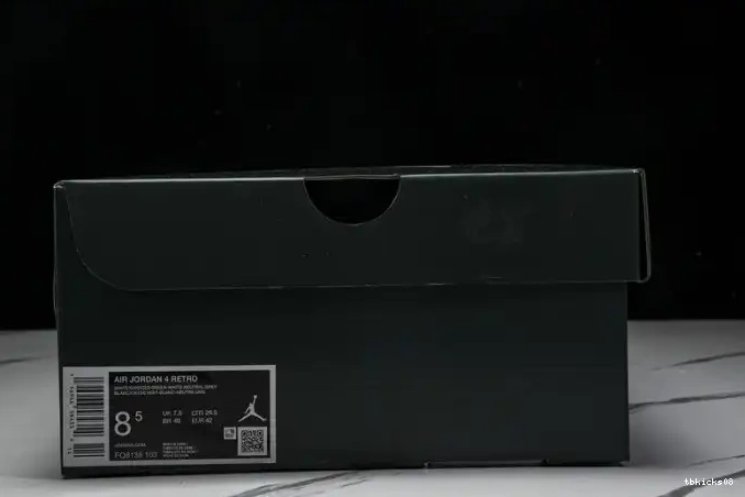 Rep TBkick Green Air 4 FQ8138-103 Oxidized Jordan 0430